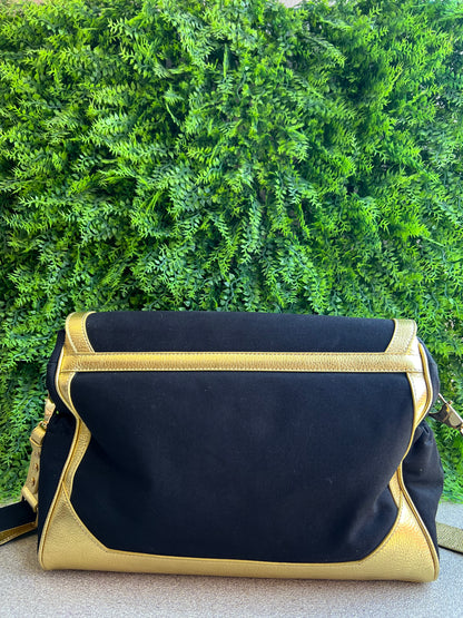 Balmain Maternidade Preta e Dourada