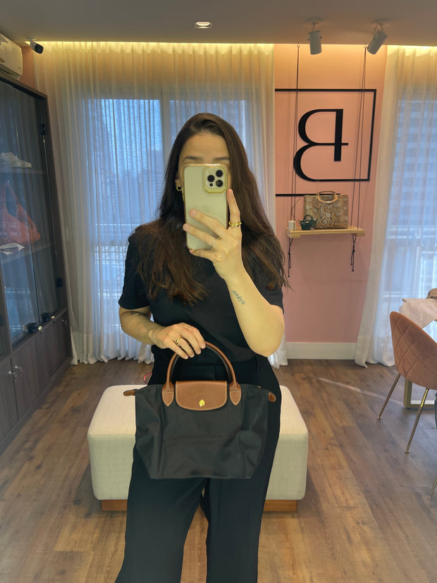 Longchamp Le Pliage Small Preta