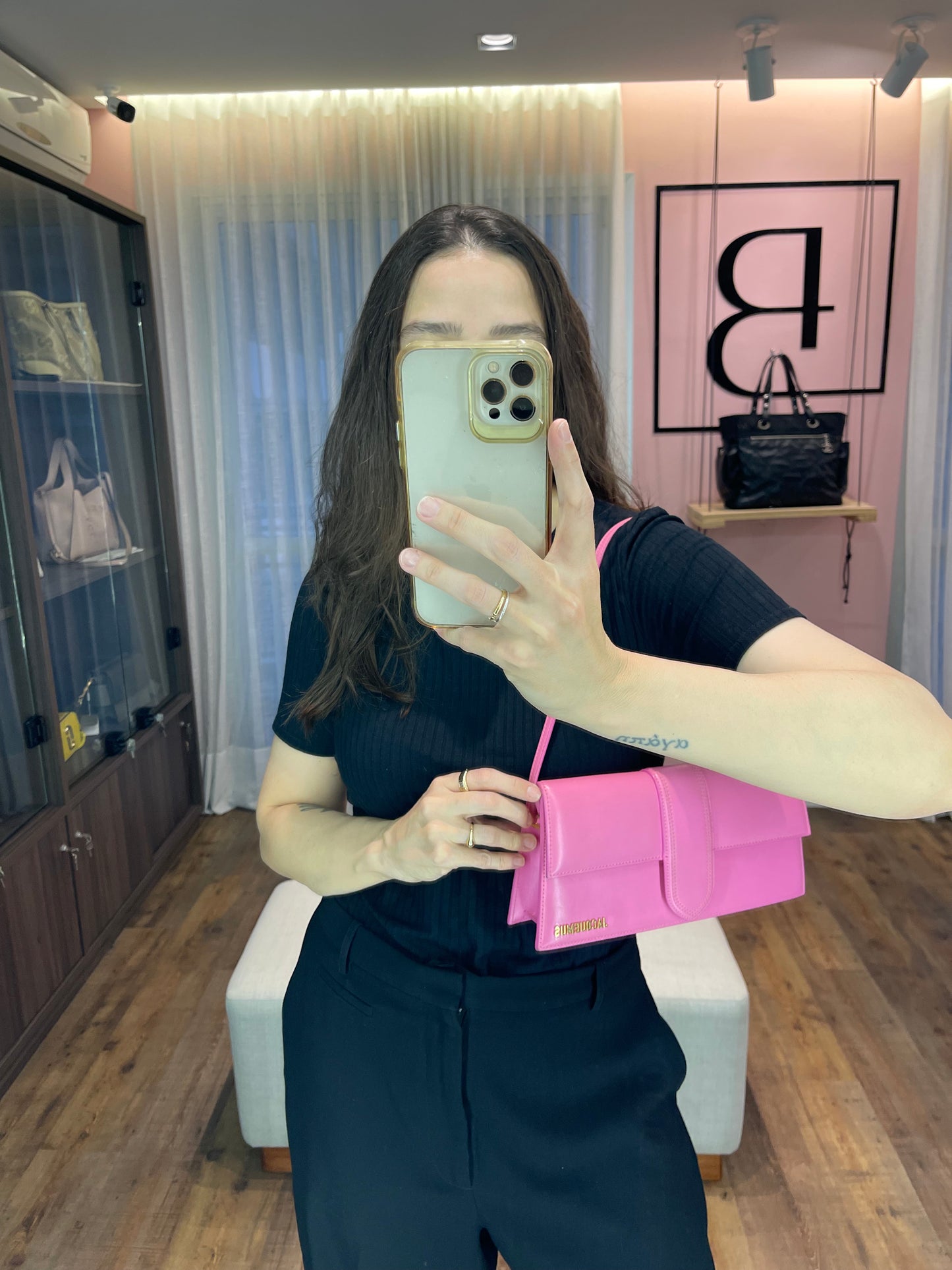 Jacquemus Le Bambino Long Rosa