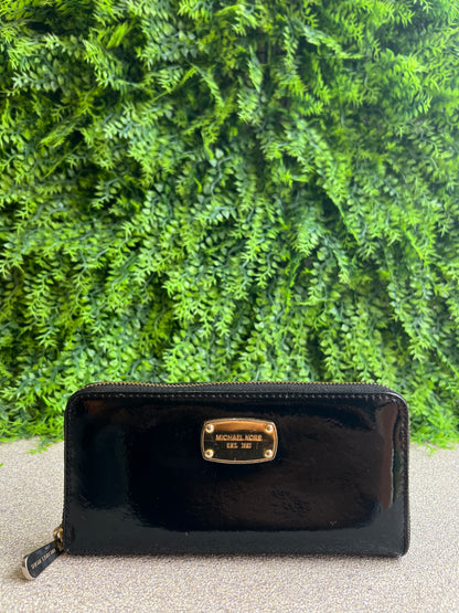 Carteira Michael Kors Verniz Preta