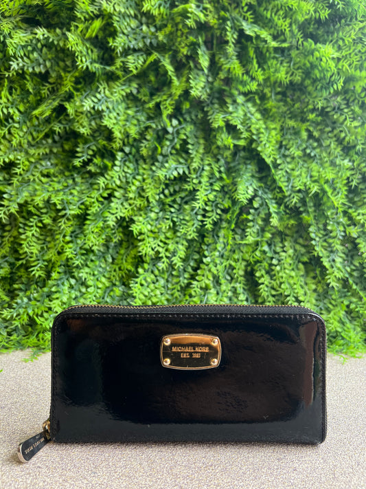 Carteira Michael Kors Verniz Preta