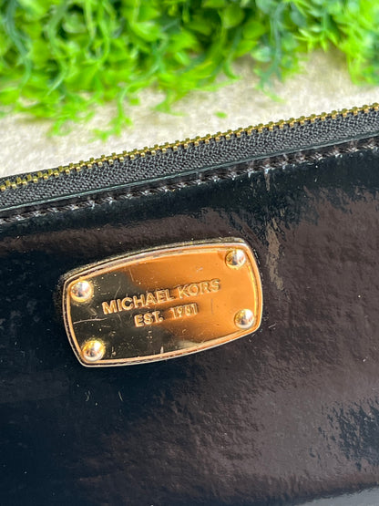 Carteira Michael Kors Verniz Preta