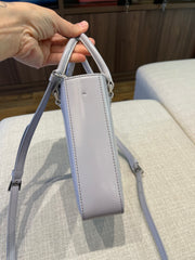 Prada Plaque Tote Cinza