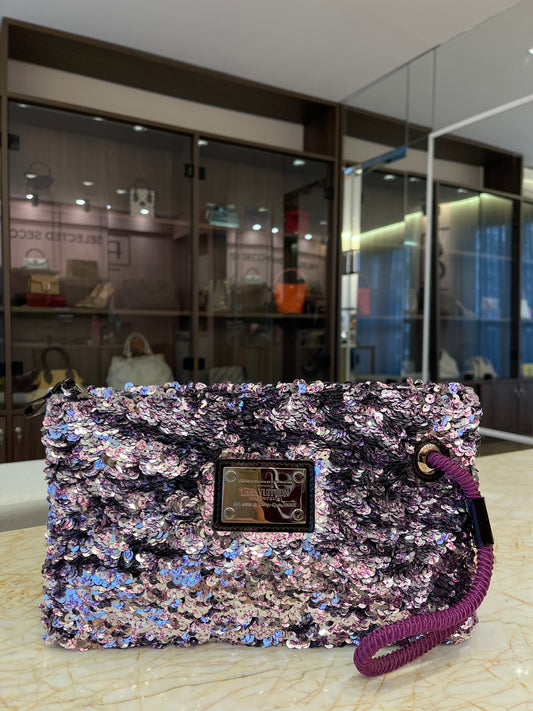 Clutch Louis Vuitton Rococo Paetê Edição Limitada
