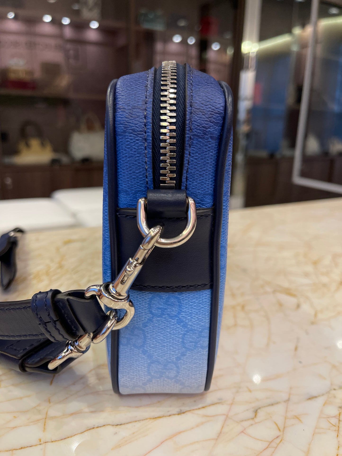 Gucci Chroma Small Crossbody Azul