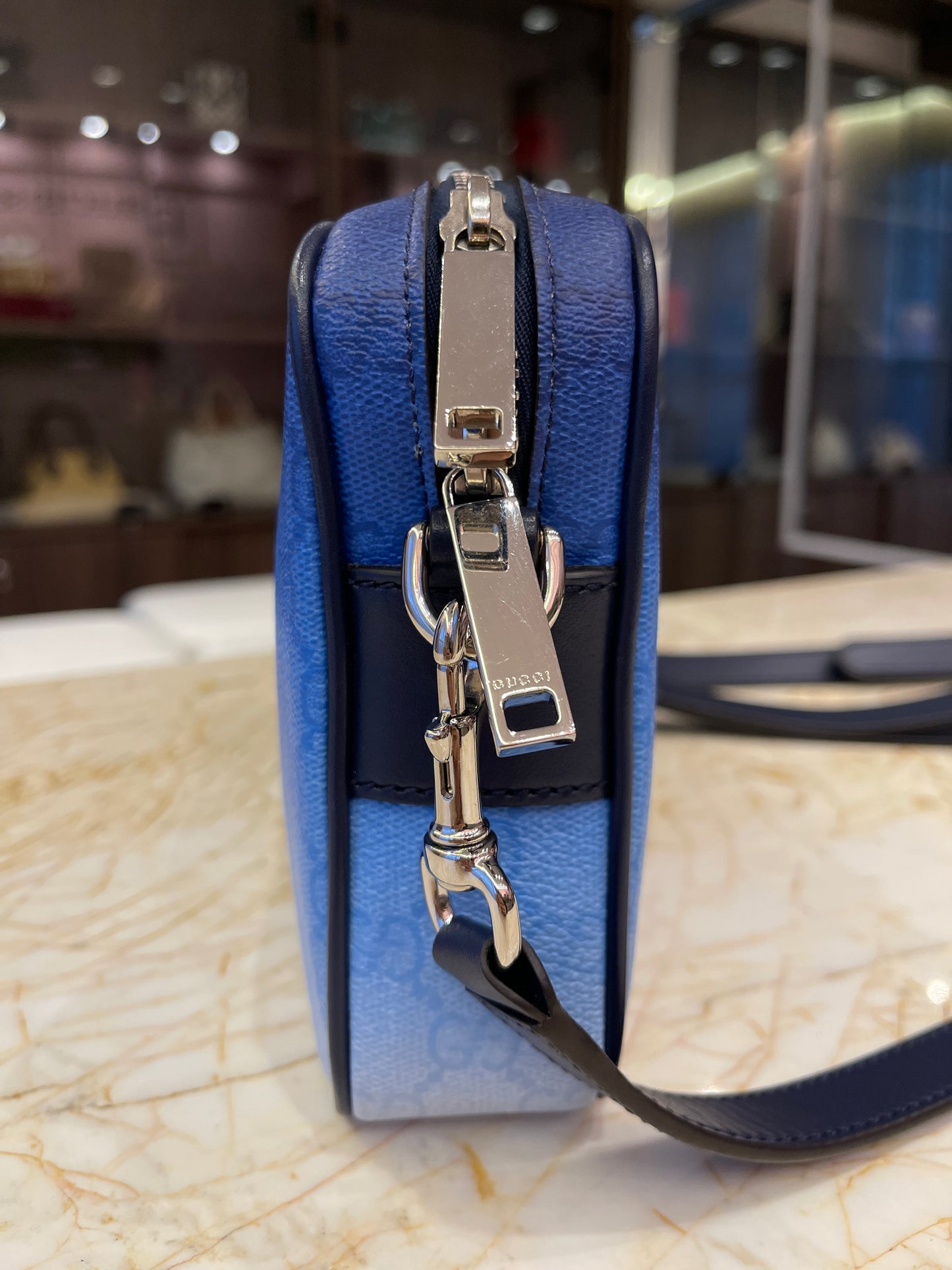 Gucci Chroma Small Crossbody Azul