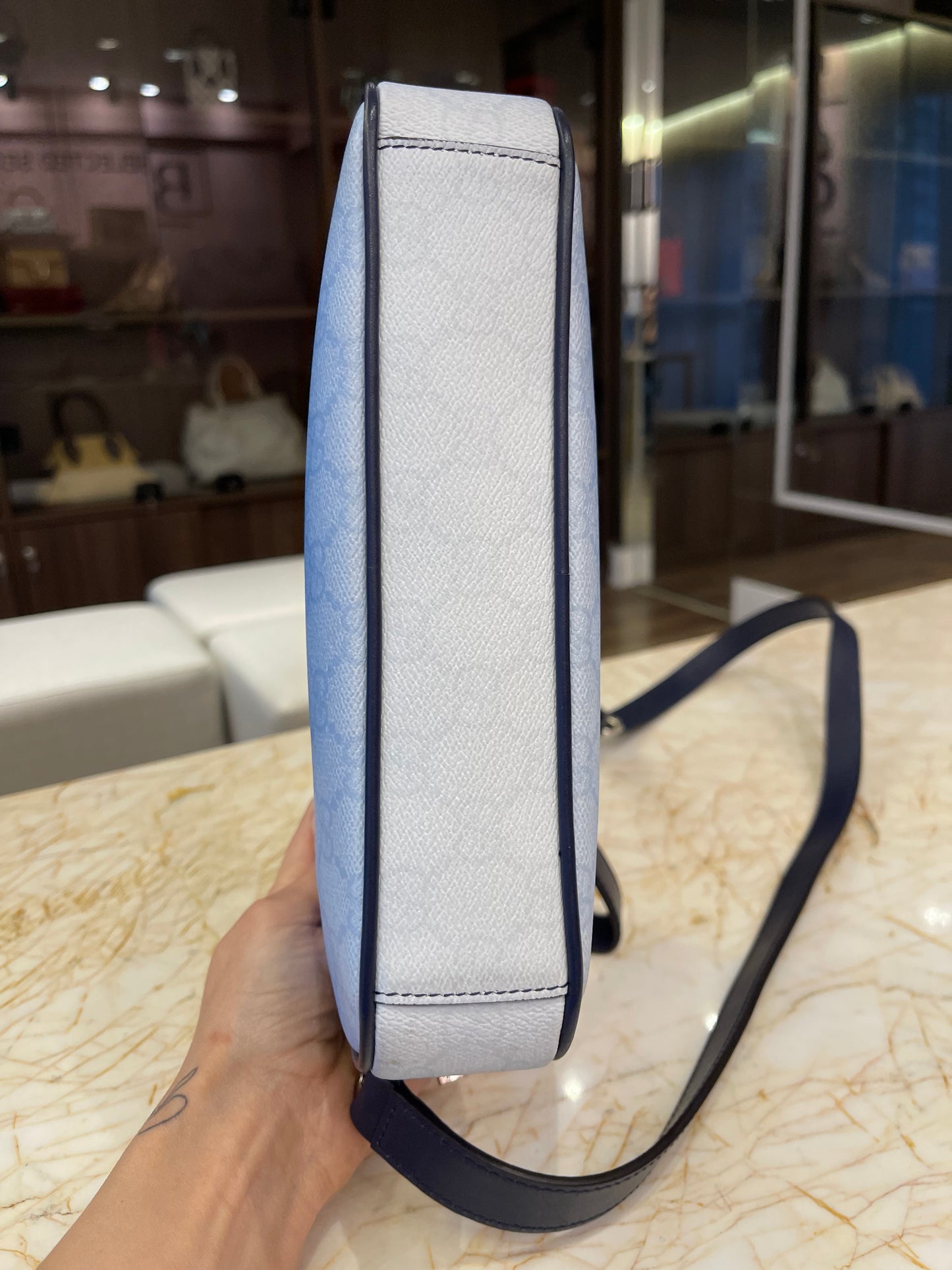 Gucci Chroma Small Crossbody Azul