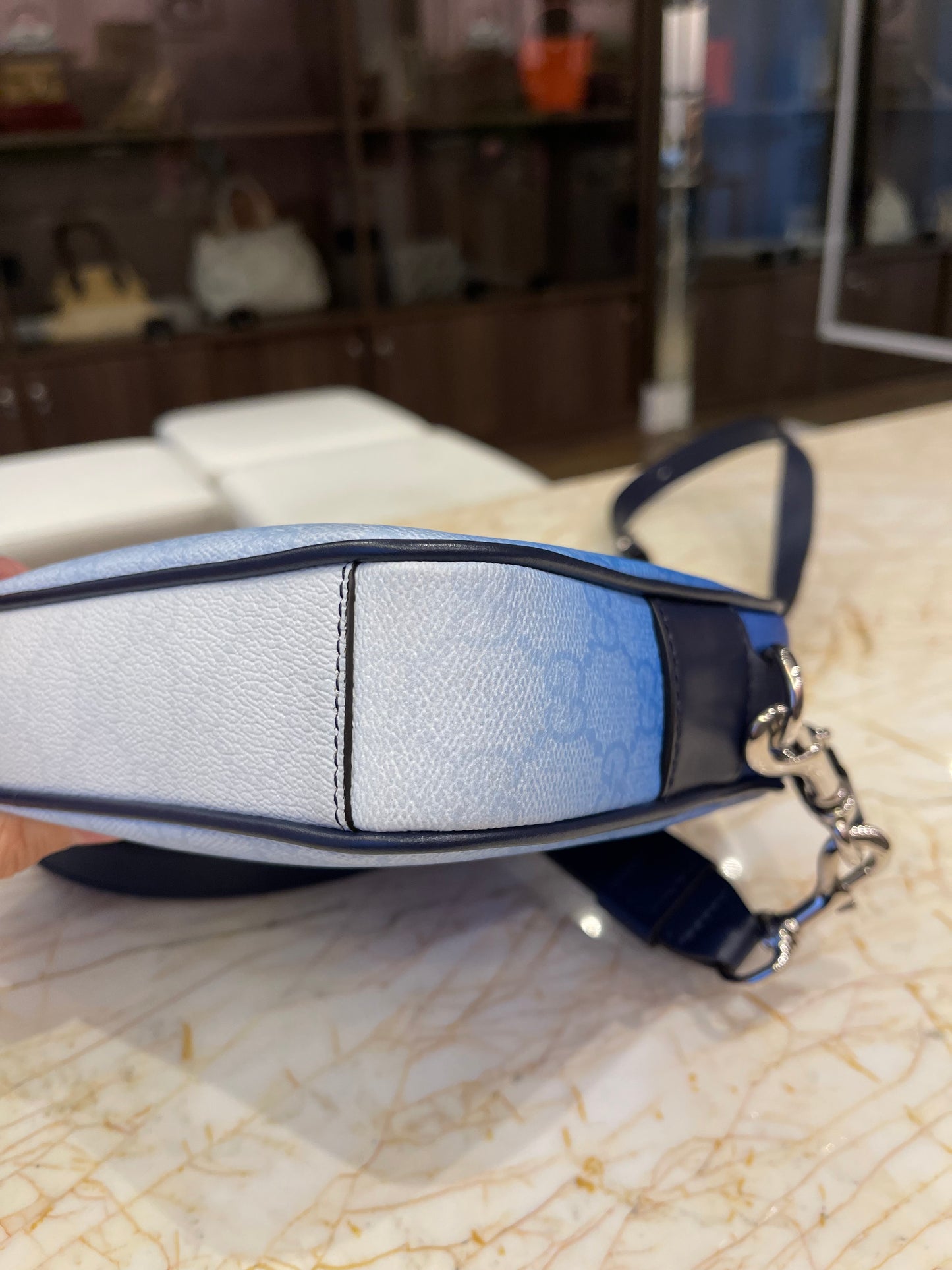Gucci Chroma Small Crossbody Azul