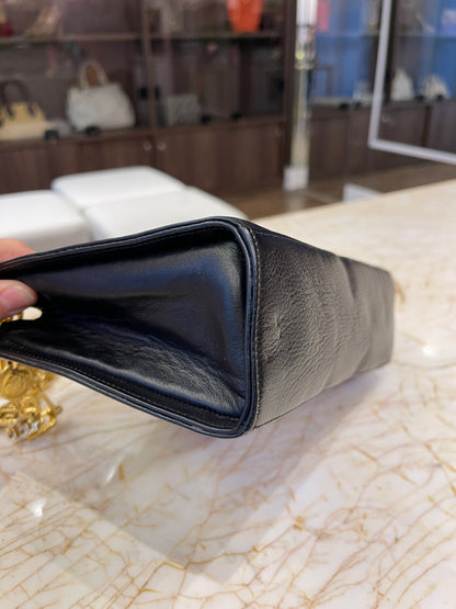 Gianni Versace Medusa Leather Preto