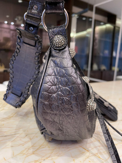Balenciaga Le Cagole em Couro Preto