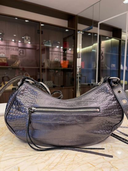 Balenciaga Le Cagole em Couro Preto