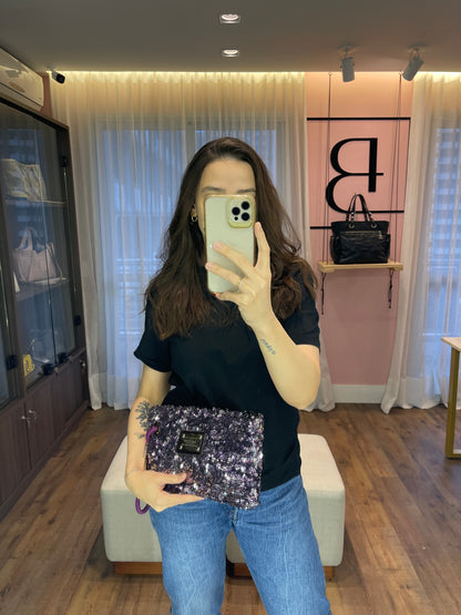 Clutch Louis Vuitton Rococo Paetê Edição Limitada