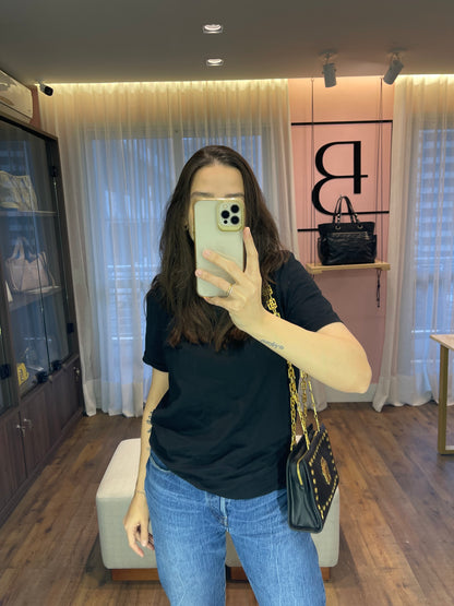 Gianni Versace Medusa Leather Preto
