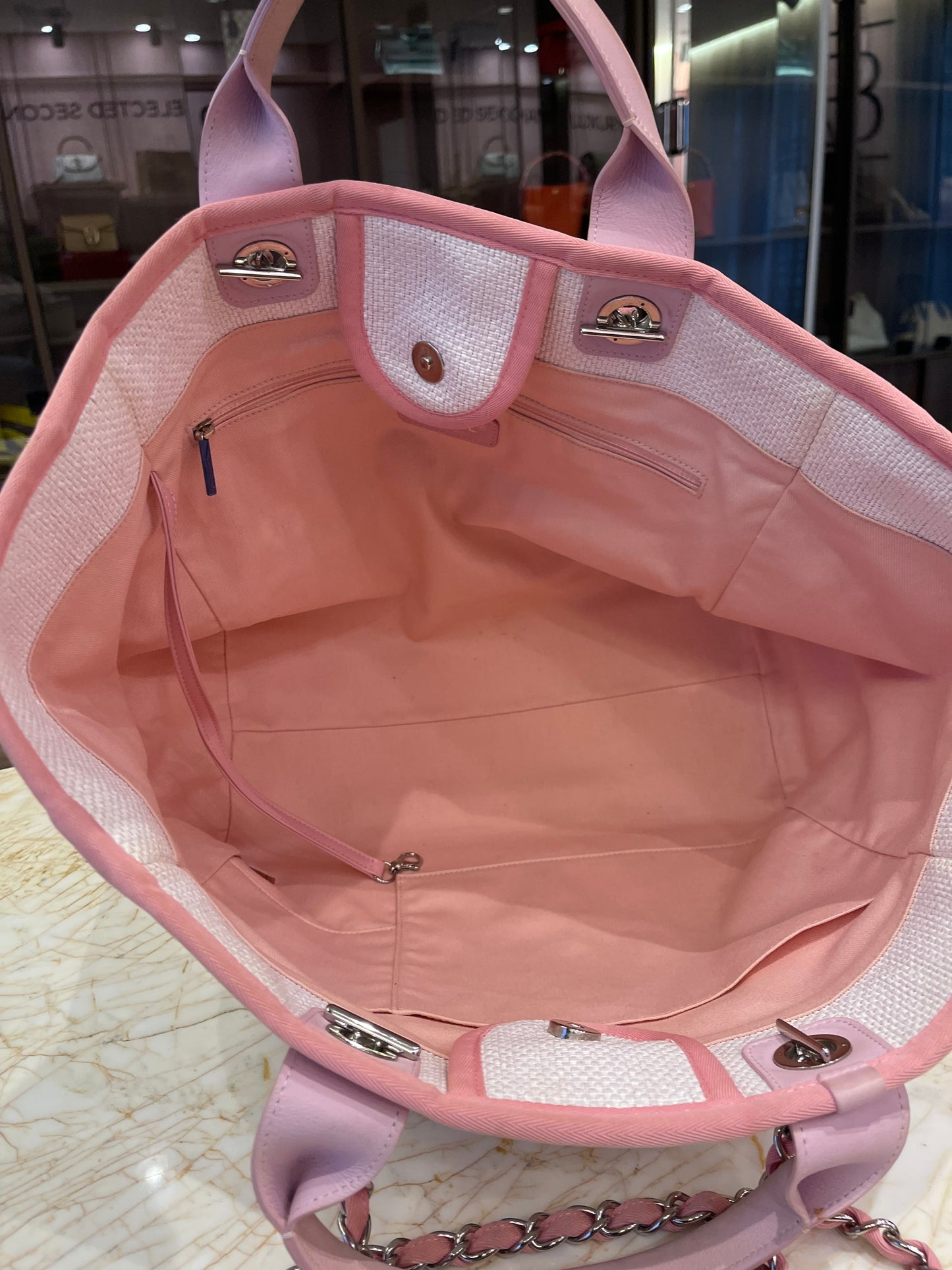 Chanel Deauville Média Rosa