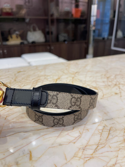 Cinto Gucci Double G Supreme