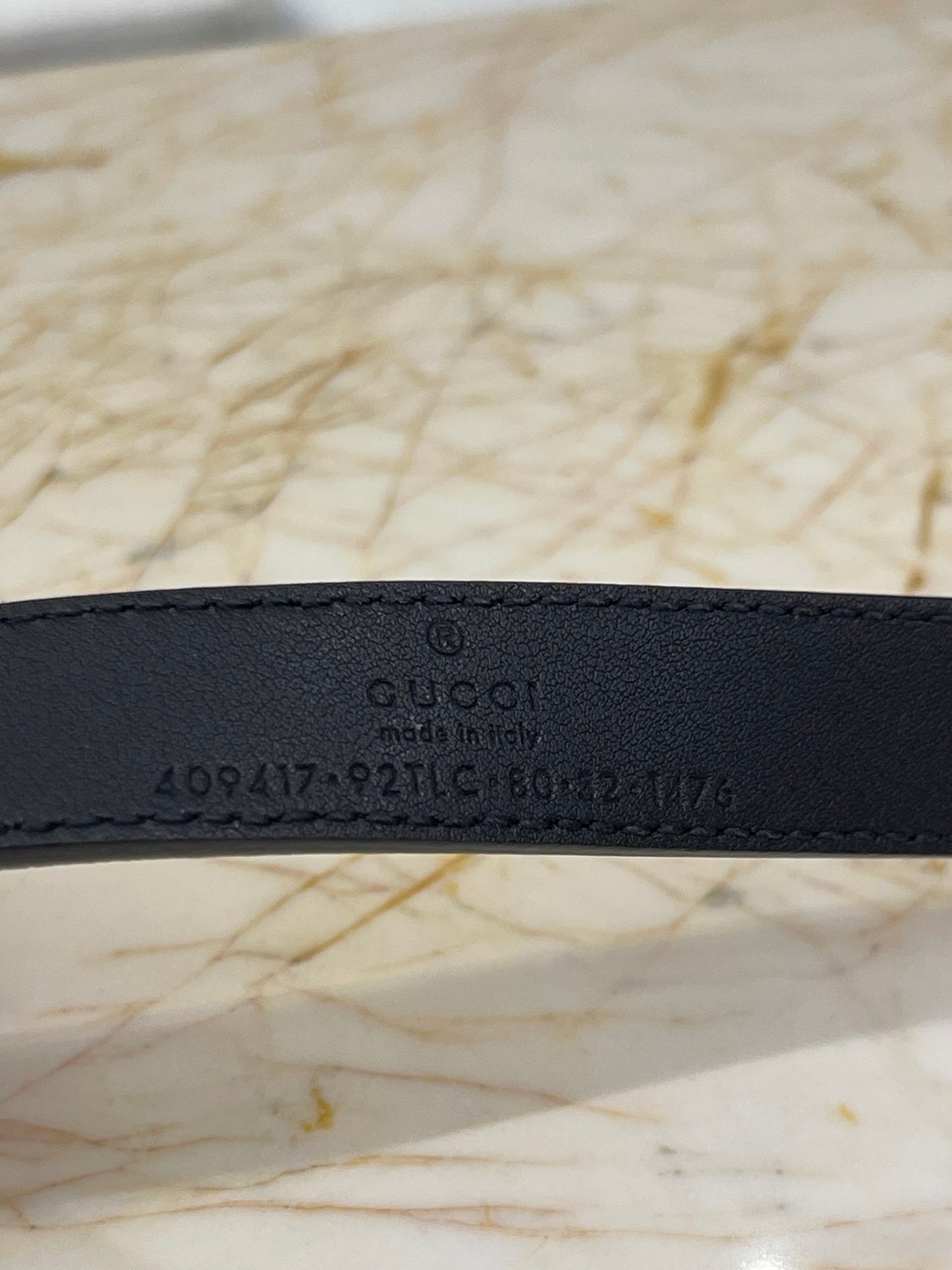 Cinto Gucci Double G Supreme