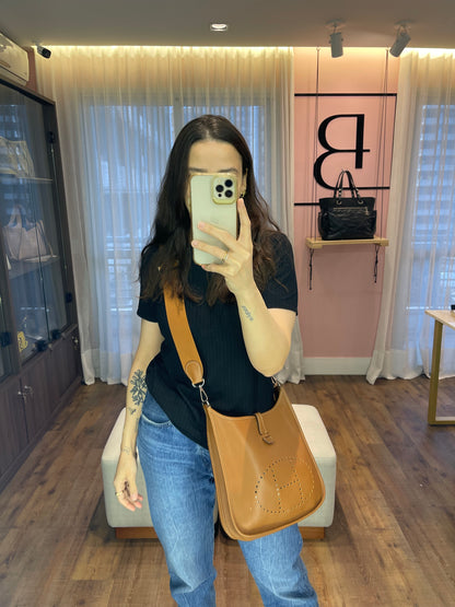 Hermes Evelyne Clemence 29 Caramelo