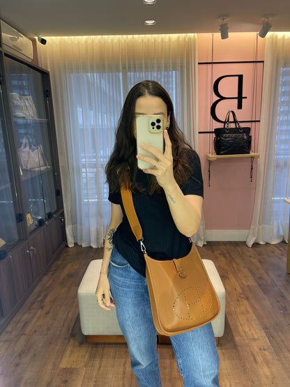 Hermes Evelyne Clemence 29 Caramelo
