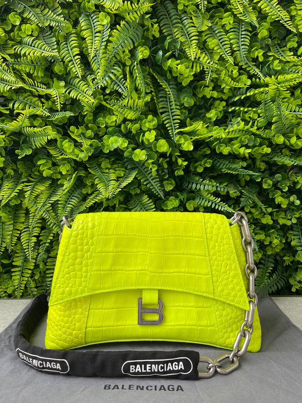Balenciaga Downtown Croc Embossed