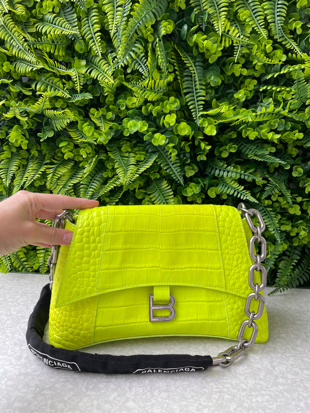 Balenciaga Downtown Croc Embossed