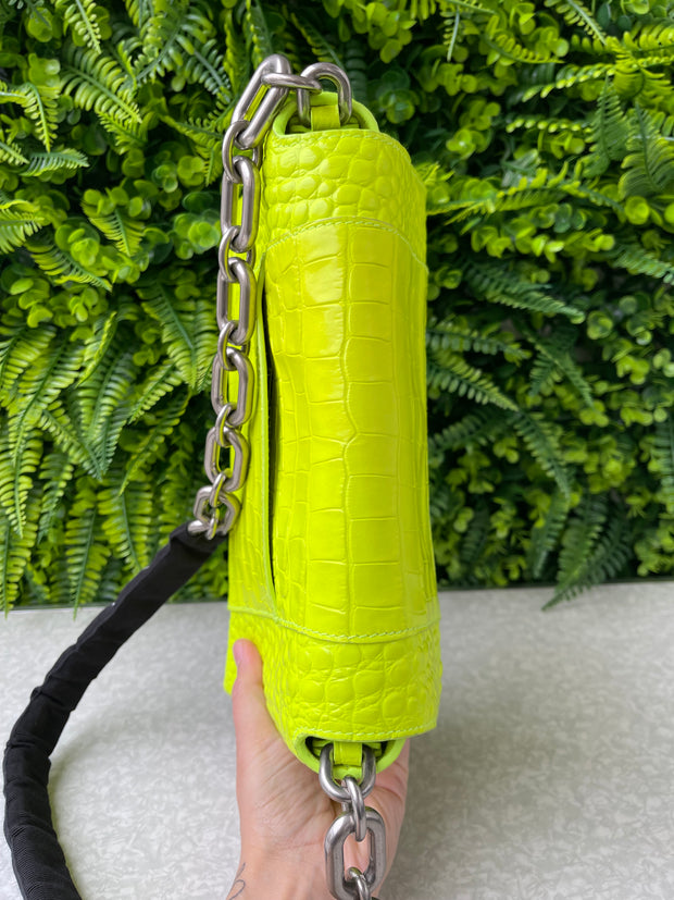 Balenciaga Downtown Croc Embossed