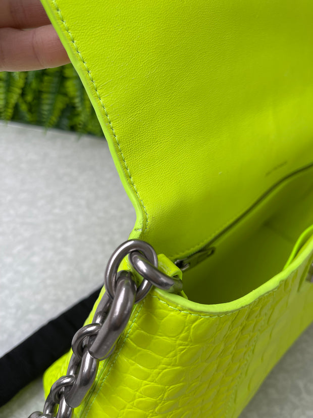 Balenciaga Downtown Croc Embossed