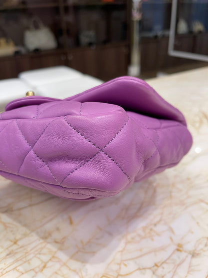Chanel Small Candy Chain Flap Roxo