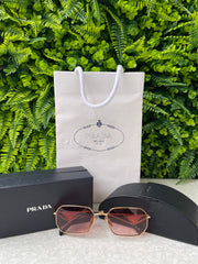 Óculos Prada Eyewear Retangular com Logo