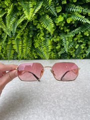 Óculos Prada Eyewear Retangular com Logo