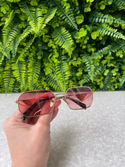 Óculos Prada Eyewear Retangular com Logo