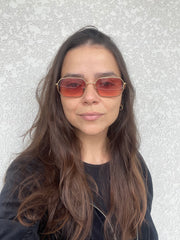 Óculos Prada Eyewear Retangular com Logo