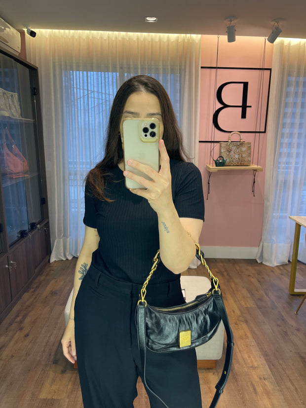 Balmain 1945 Soft Hobo Bag