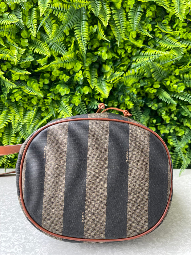 Fendi Pequin Stripe Bucket