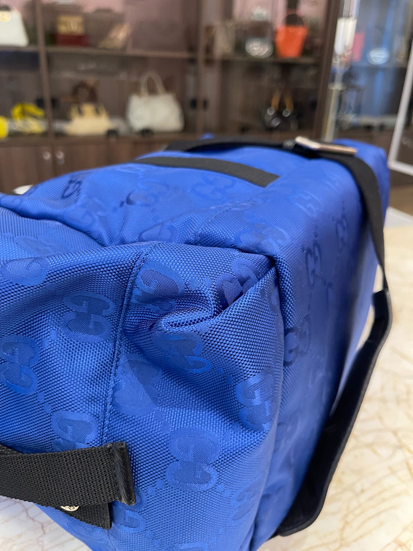 Mala Gucci Off The Grid Azul