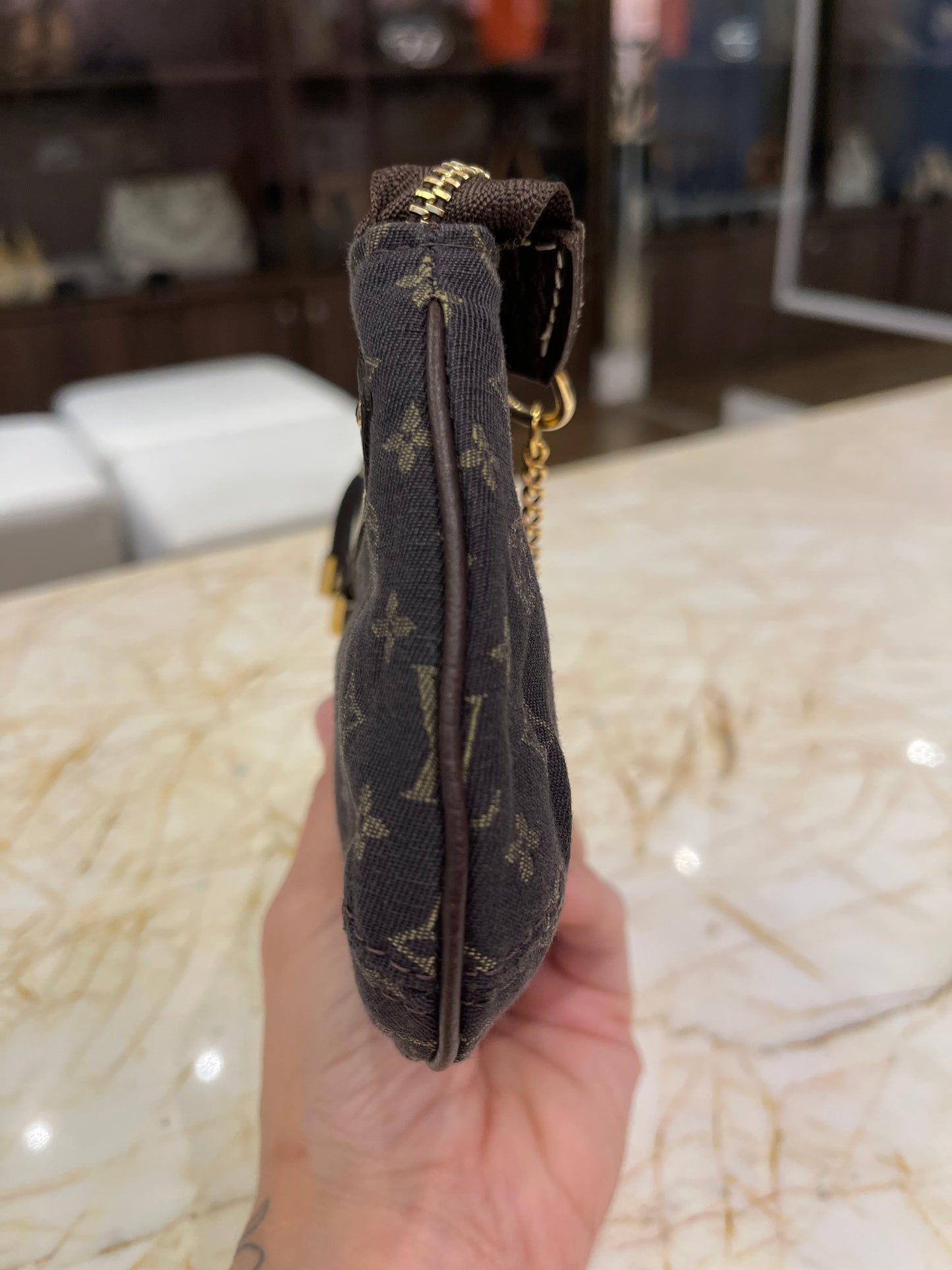 Louis Vuitton Pochette Idylle Mini Lin