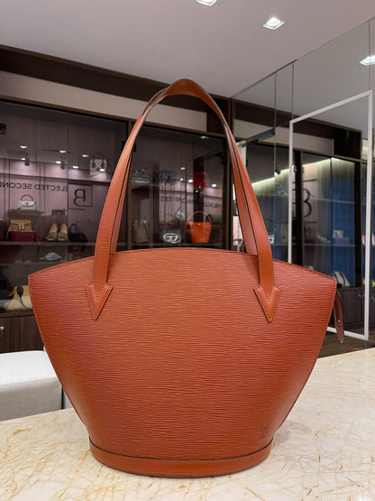 Louis Vuitton EPI Saint Jacques Marrom