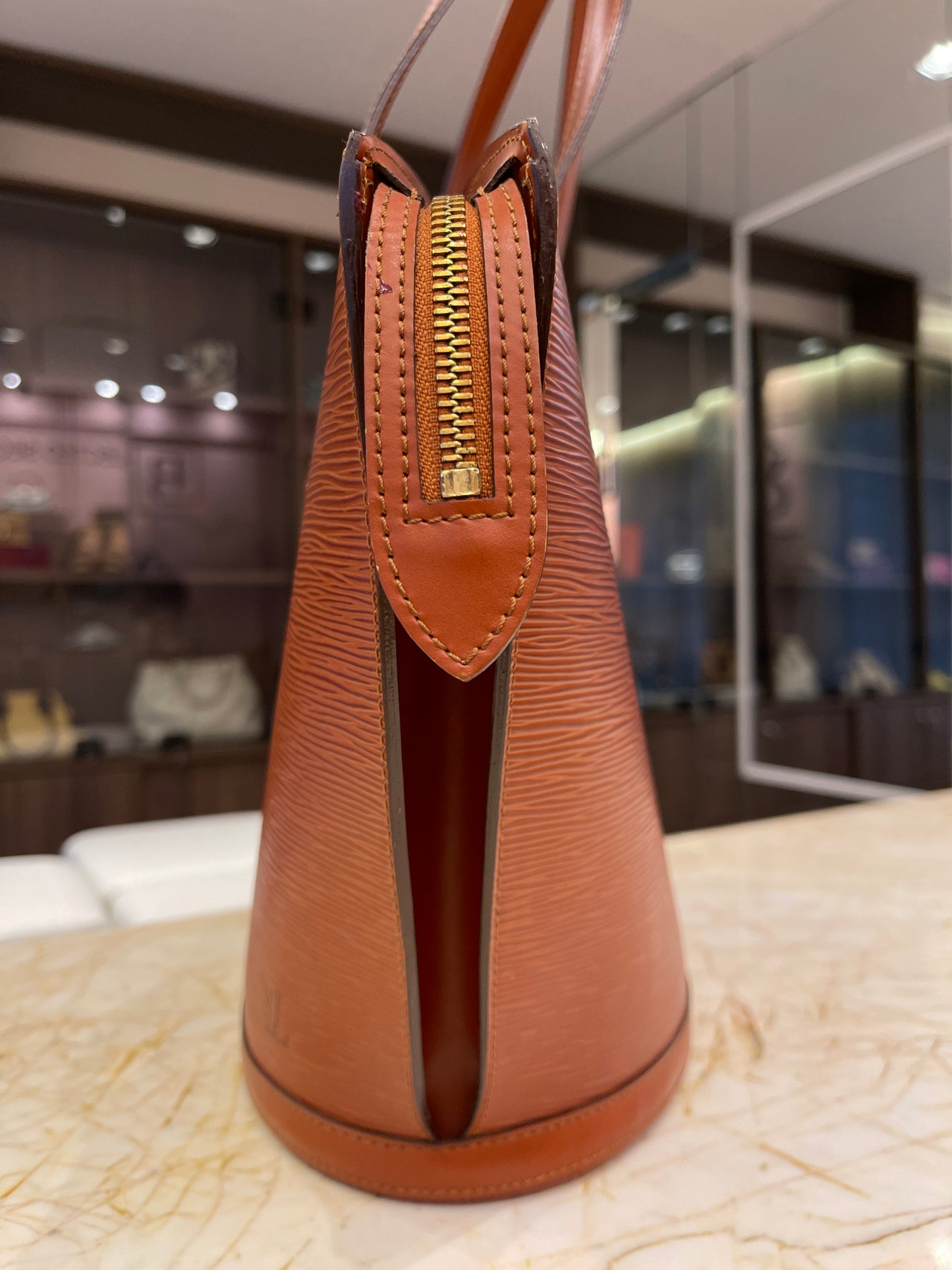 Louis Vuitton EPI Saint Jacques Marrom