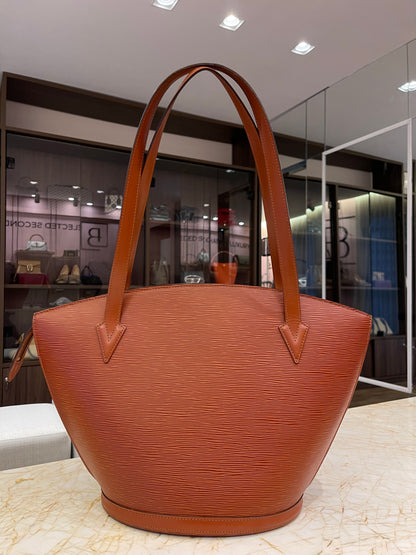 Louis Vuitton EPI Saint Jacques Marrom