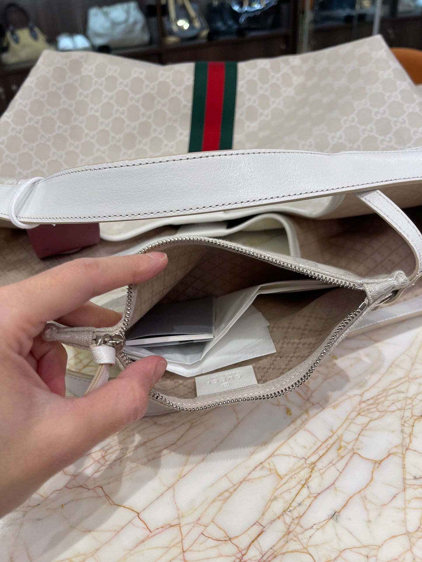 Gucci Giglio Large Tote Monogram