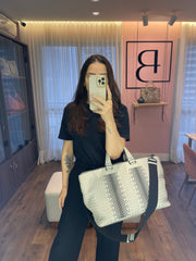 Bottega Veneta Intrecciato Leather Bicolor