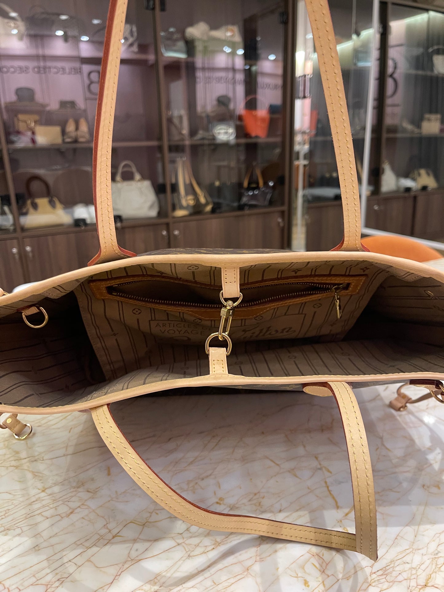 Louis Vuitton Neverfull MM Monograma