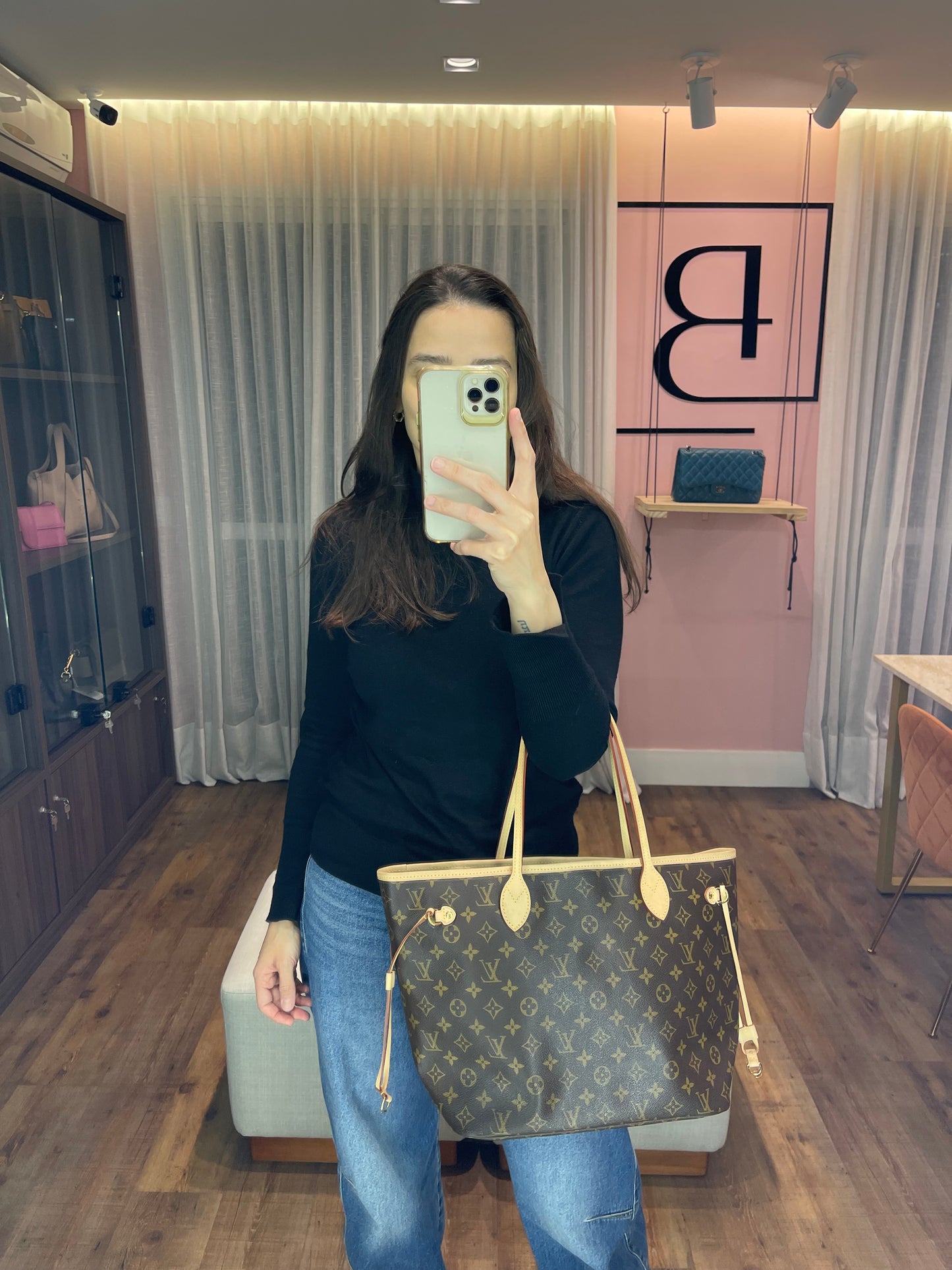 Louis Vuitton Neverfull MM Monograma