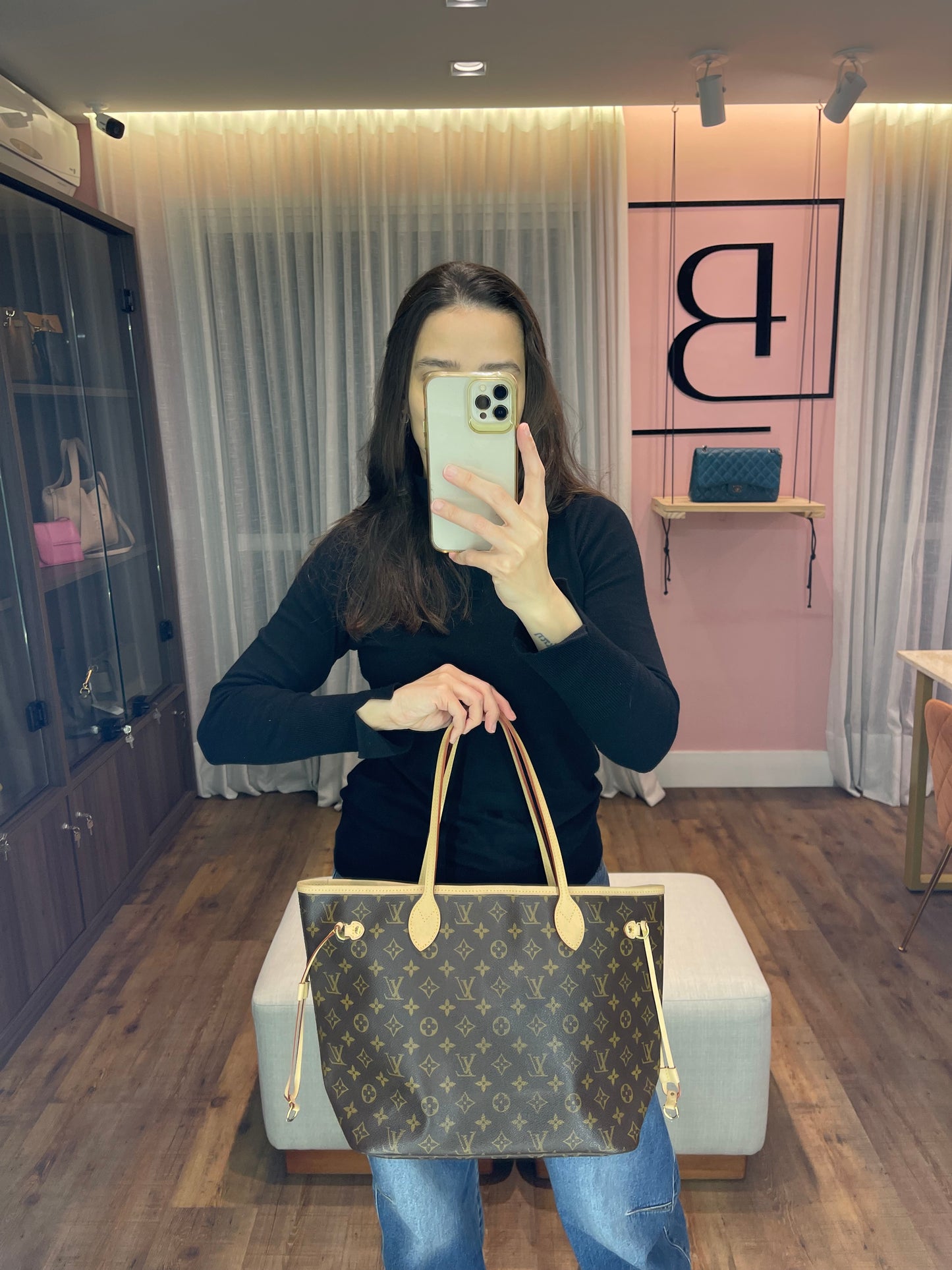 Louis Vuitton Neverfull MM Monograma