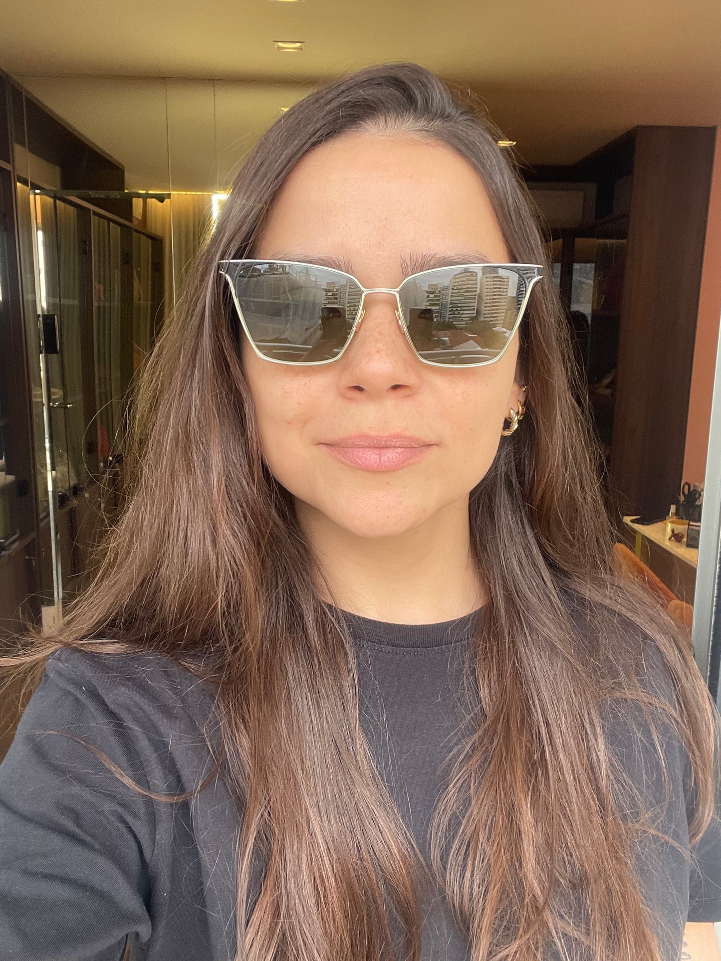 Óculos de Sol Saint Laurent SL 429 Preto