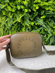 Stella McCartney Small Câmera Bag Verde