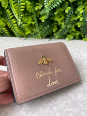 Mini Carteira Gucci Blind For Love