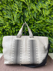 Bottega Veneta Intrecciato Leather Bicolor