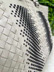 Bottega Veneta Intrecciato Leather Bicolor
