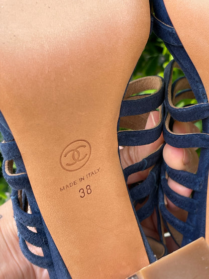 Sandália Chanel Chain-link