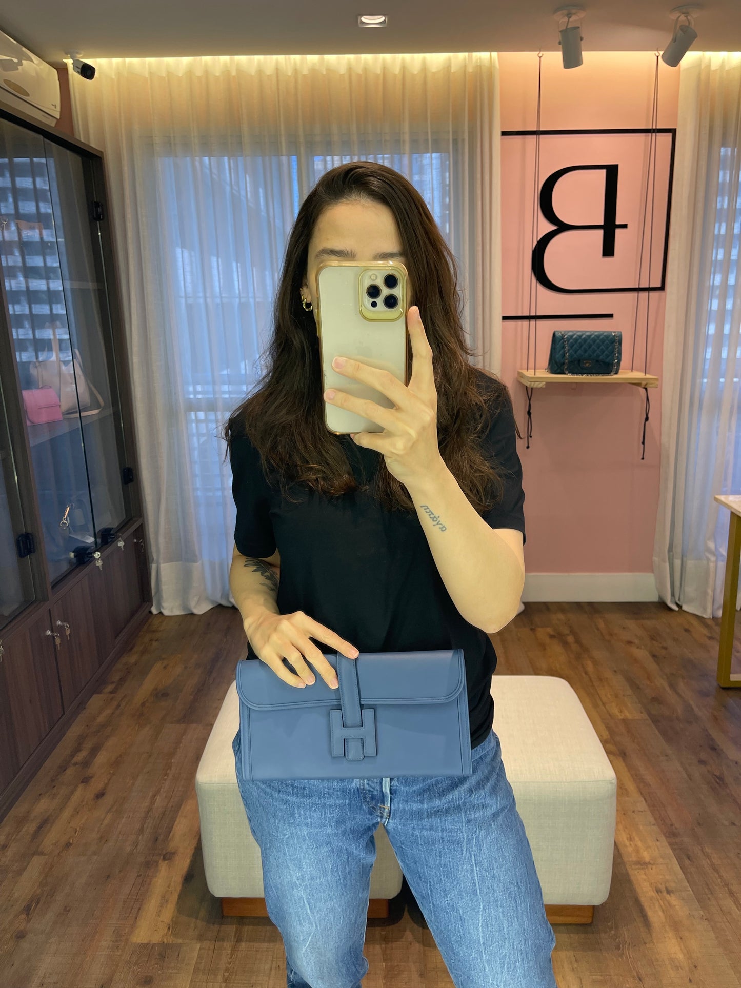Clutch Hermes Jige Elan 29